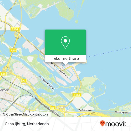 Cana Ijburg, Krijn Taconiskade 404 map