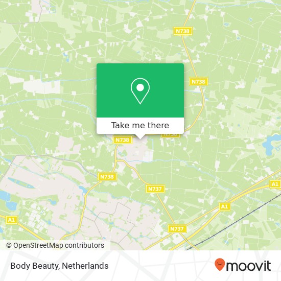 Body Beauty, Koehorstmaat 7 map