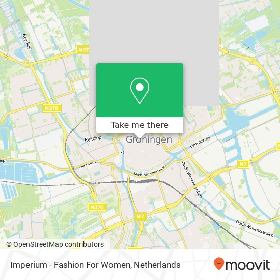 Imperium - Fashion For Women, Oude Boteringestraat 5 map