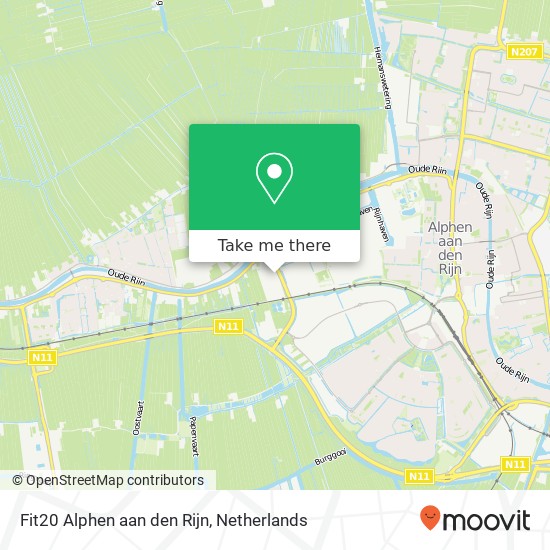 Fit20 Alphen aan den Rijn, Leidse Schouw 2 map