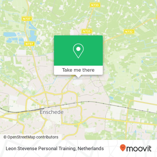 Leon Stevense Personal Training, Kotkampweg 65 map