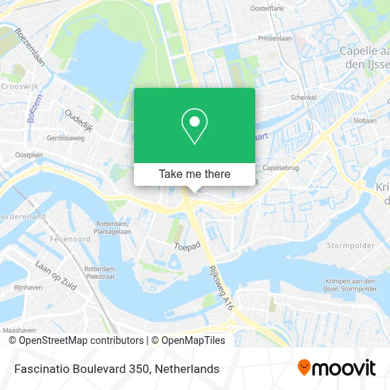 Fascinatio Boulevard 350 map