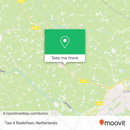 Taxi 4 Roelofsen map