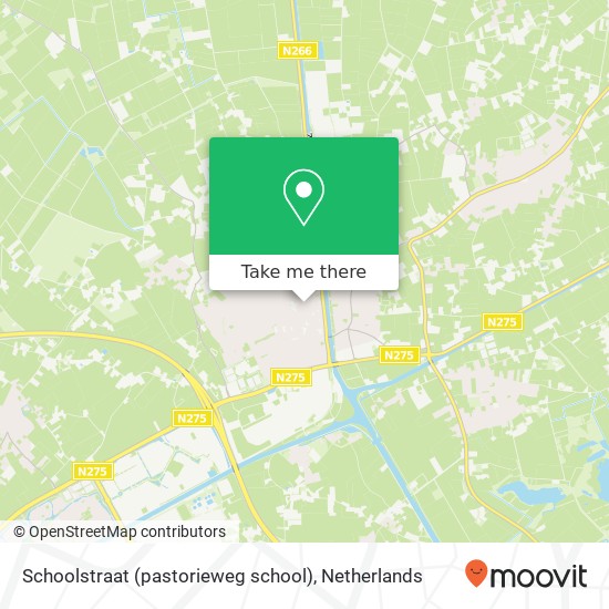 Schoolstraat (pastorieweg school), 6031 CB Nederweert Karte