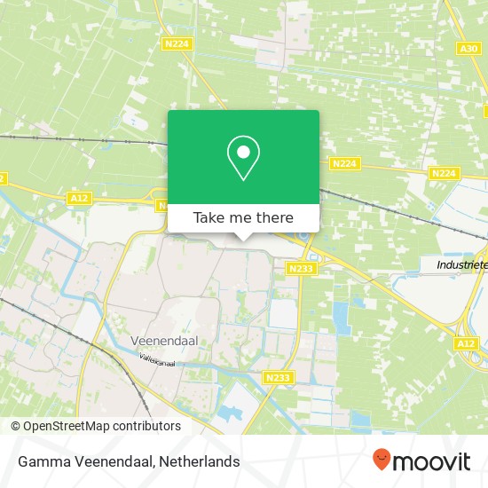 Gamma Veenendaal, Einsteinstraat 2 map