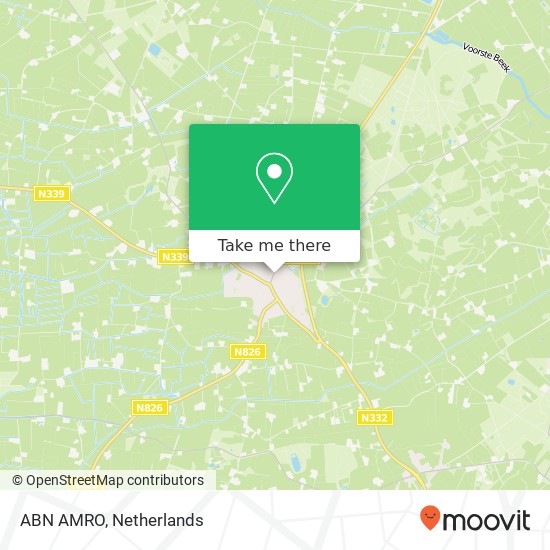 ABN AMRO, Holterweg 10 map