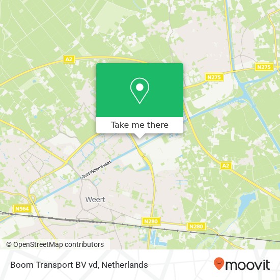 Boom Transport BV vd map