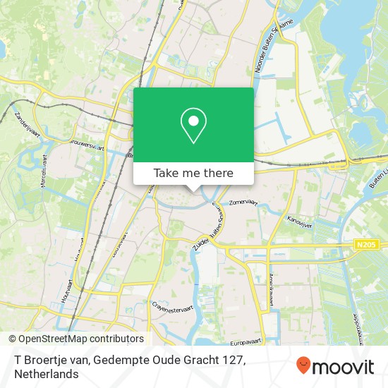 T Broertje van, Gedempte Oude Gracht 127 map