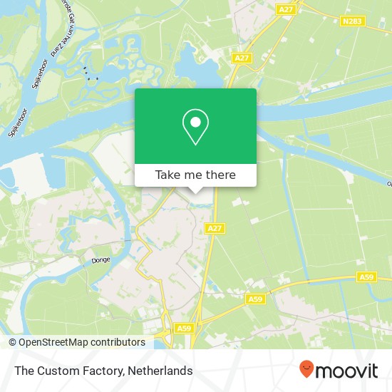 The Custom Factory, Lissenveld 6 map