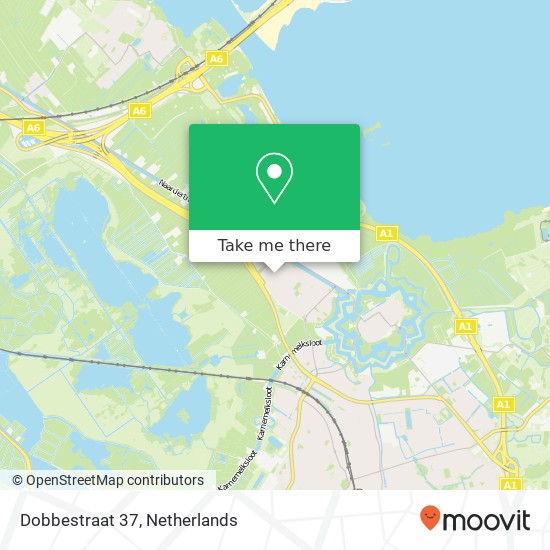 Dobbestraat 37, 1411 VW Naarden map