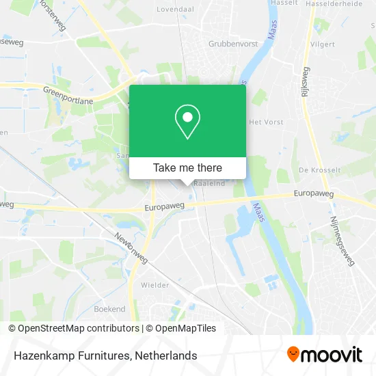 Hazenkamp Furnitures map