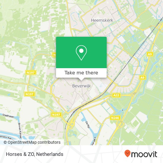 Horses & ZO, Alkmaarseweg 141 map