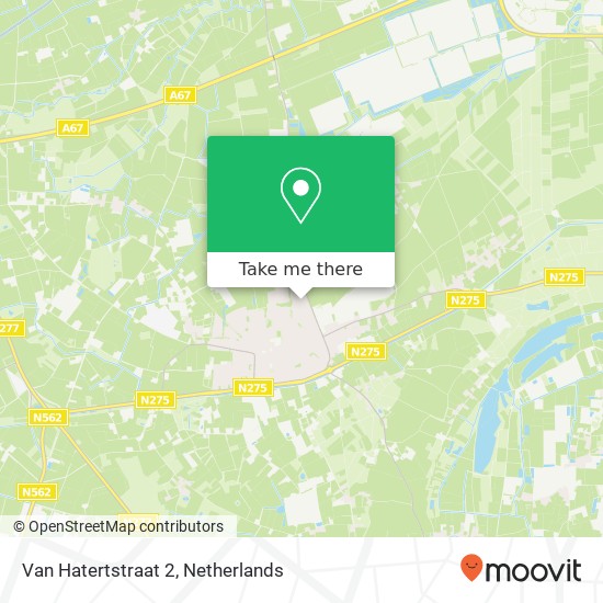 Van Hatertstraat 2, 5993 ER Maasbree map