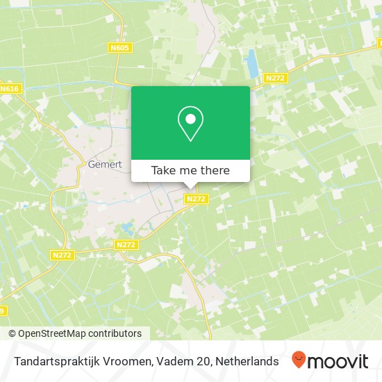 Tandartspraktijk Vroomen, Vadem 20 map