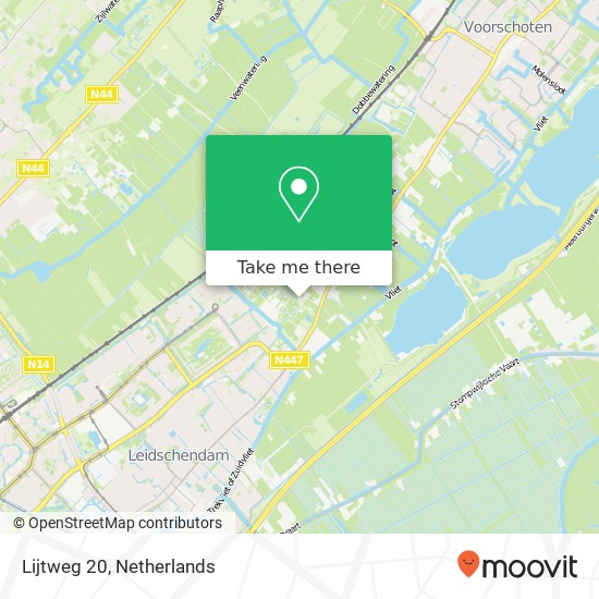 Lijtweg 20, 2263 KC Leidschendam Karte