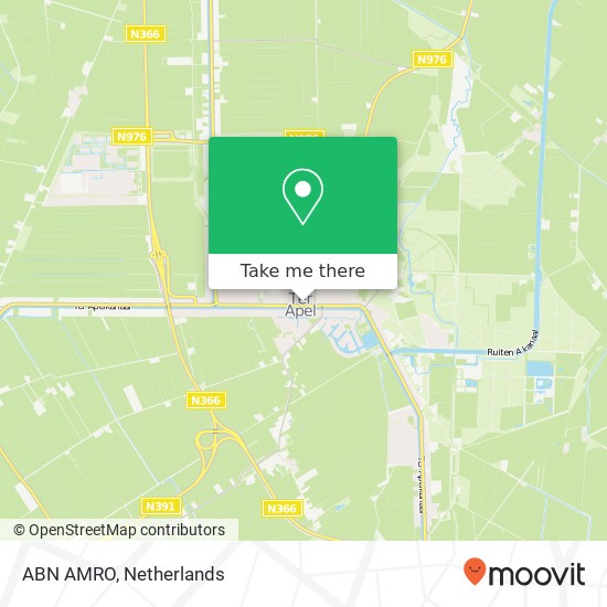 ABN AMRO, Hoofdstraat 39 Karte
