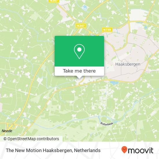 The New Motion Haaksbergen map