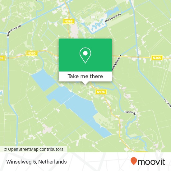 Winselweg 5, Winselweg 5, 9541 VL Vlagtwedde, Nederland Karte