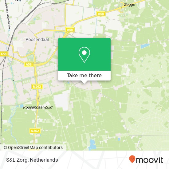 S&L Zorg, Onyxdijk 161A map
