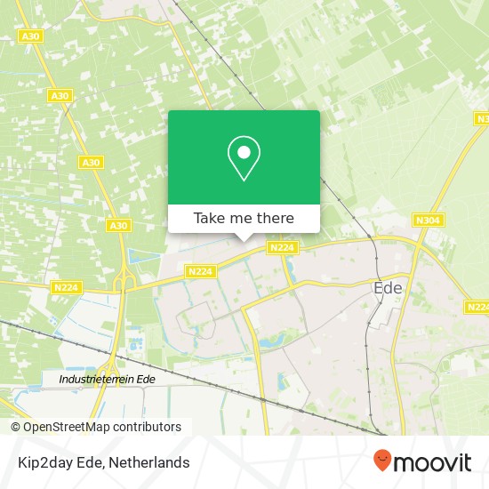 Kip2day Ede, Parkweide map