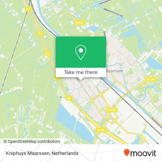 Kniphuys Maarssen, Pauwenkamp 182 map