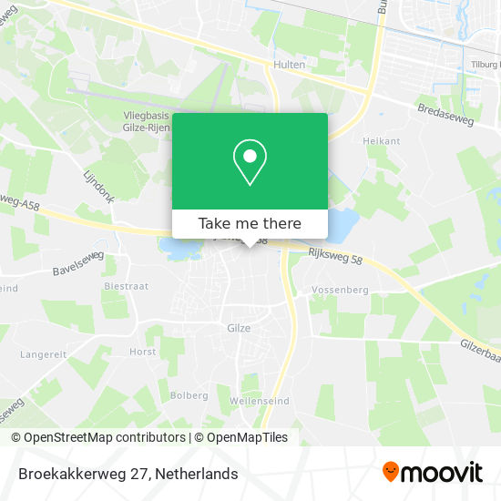 Broekakkerweg 27 map