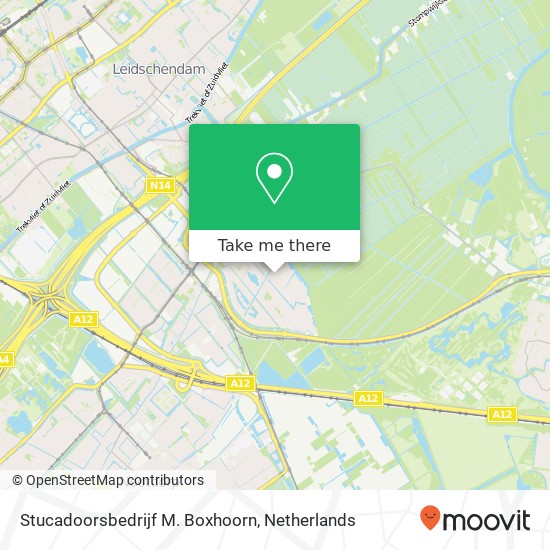 Stucadoorsbedrijf M. Boxhoorn, Kuifduikerstraat 5 map