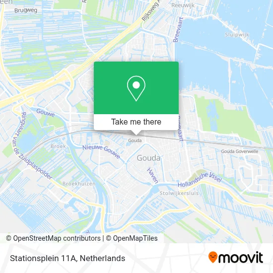 Stationsplein 11A map