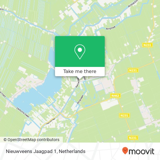 Nieuwveens Jaagpad 1, 2441 EH Nieuwveen map