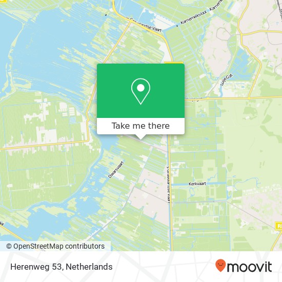 Herenweg 53, 1244 PW Ankeveen Karte