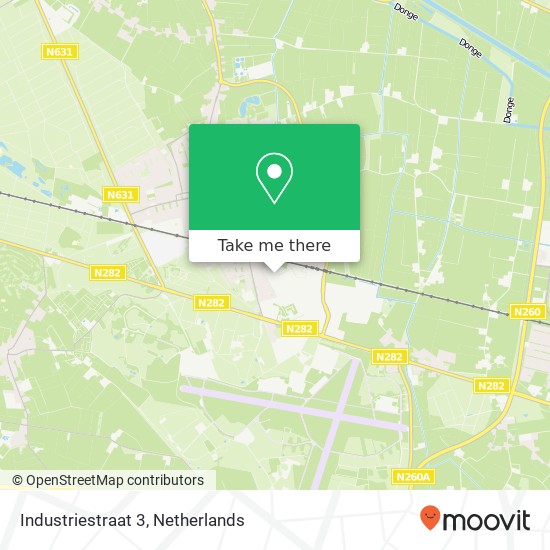 Industriestraat 3, 5121 LE Rijen map