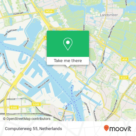 Computerweg 55, Computerweg 55, 1033 RH Amsterdam, Nederland map