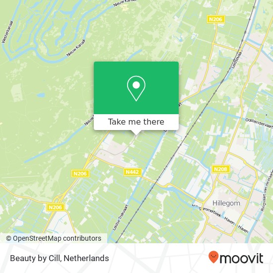 Beauty by Cill, Zilkerduinweg 306 map