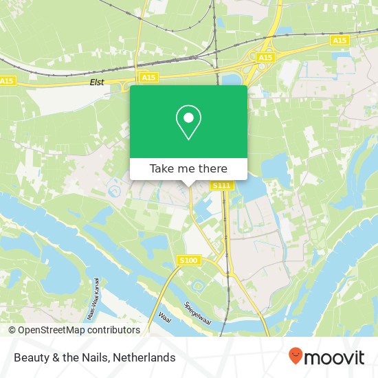 Beauty & the Nails, Griftdijk 19 map