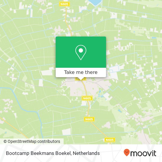 Bootcamp Beekmans Boekel, Sint Agathaplein map