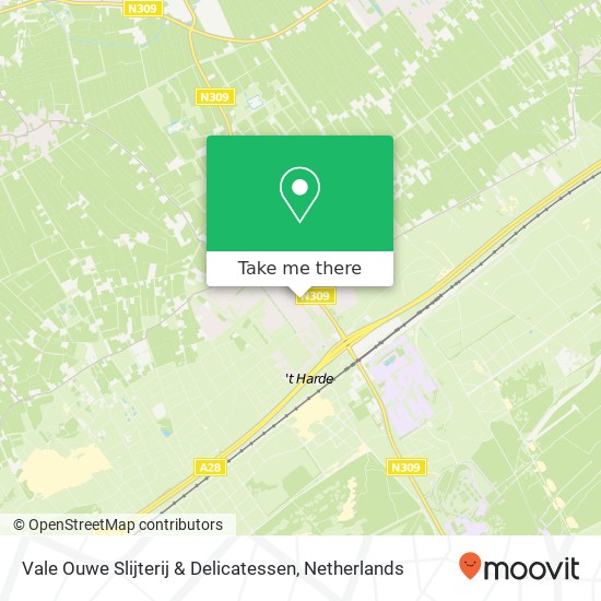 Vale Ouwe Slijterij & Delicatessen, Vinckenbergweg map