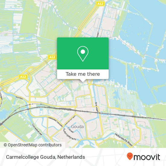 Carmelcollege Gouda, Groen van Prinsterersingel map