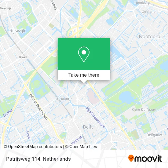 Patrijsweg 114 map