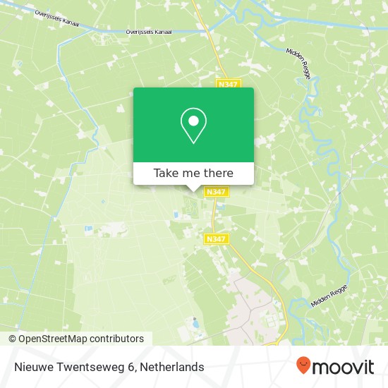 Nieuwe Twentseweg 6, 7447 PM Hellendoorn map