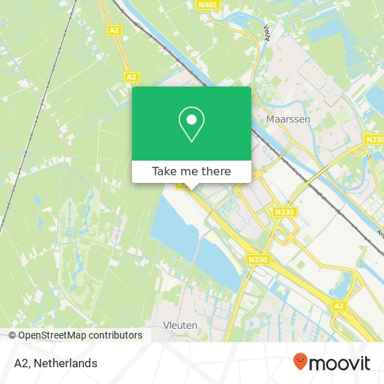 A2, A2, Maarssen, Nederland map