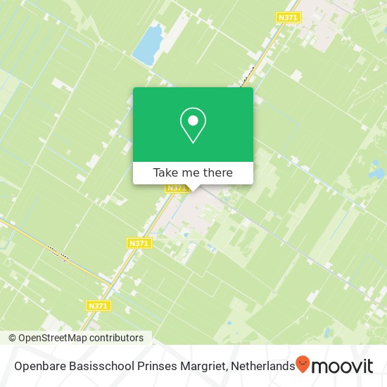 Openbare Basisschool Prinses Margriet, Prinses Margrietstraat 1 Karte