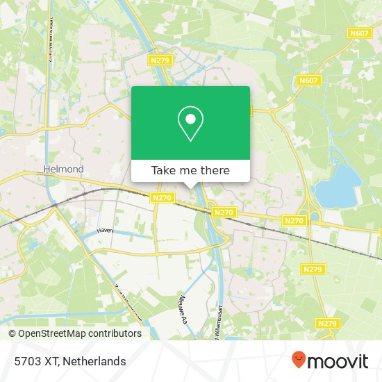 5703 XT, 5703 XT Helmond, Nederland map