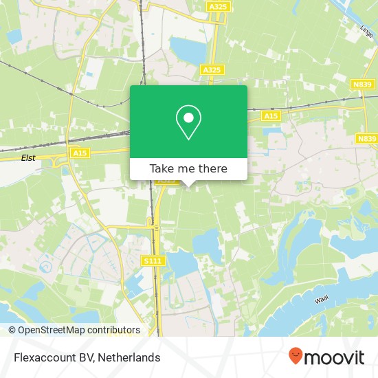 Flexaccount BV, Slenkweg 2 map