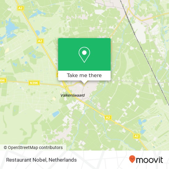 Restaurant Nobel, Dorpstraat 42 map