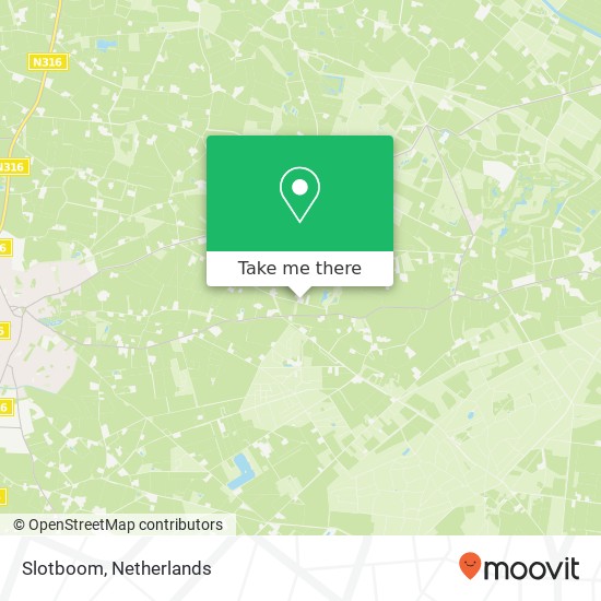 Slotboom, Kieftendorp 11 map