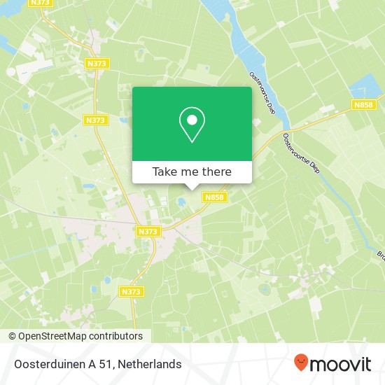 Oosterduinen A 51, 9331 WB Norg map