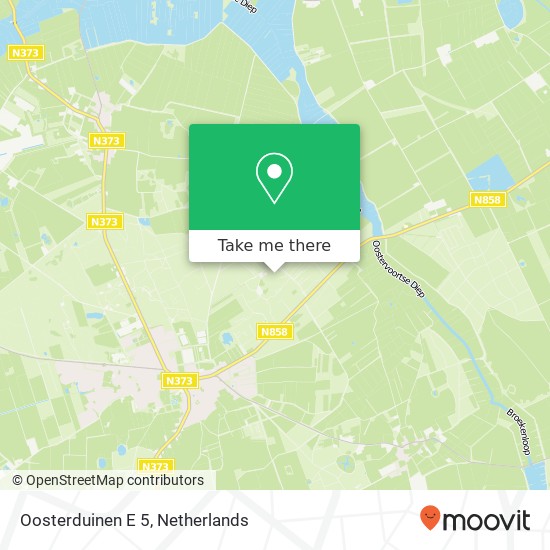 Oosterduinen E 5, 9331 WG Norg map