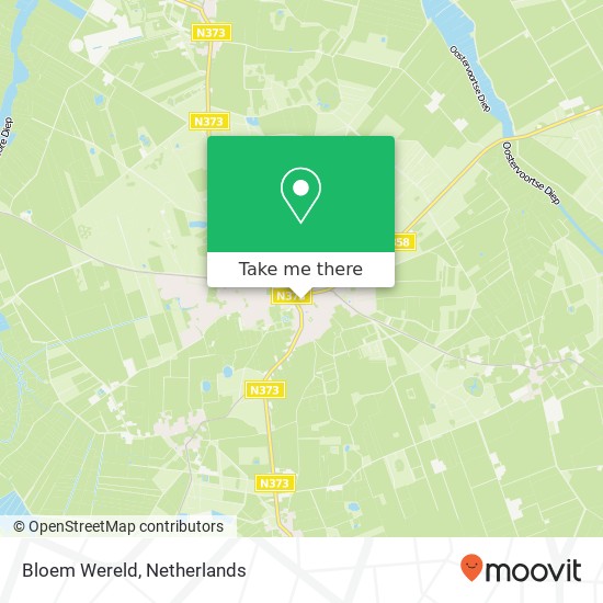 Bloem Wereld, Brink 18A map