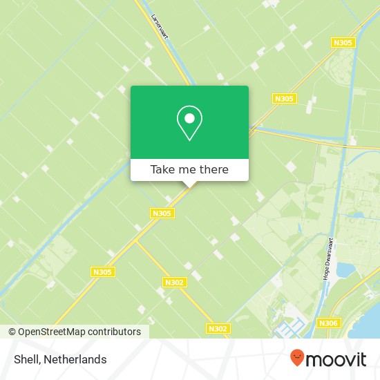 Shell, Gooiseweg 101 map