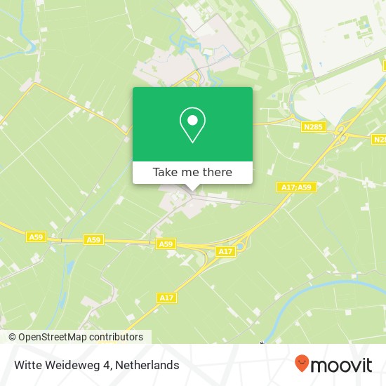 Witte Weideweg 4, 4759 AB Standdaarbuiten map